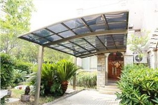 Polikarbonat yon panellari Carport